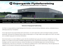 Tablet Screenshot of espergaerdeflyt.dk